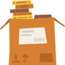 box,education,package,cardboard,books,stack,full,cardboard box